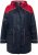 Ulla Popken HYPRAR Colorblock Triple Function Frisian Jacket Navy - Jassen - 