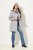Ulla Popken HYPRAR Melange Softshell Jacket Grey Melange - Jassen - Grote maten jassen voor dames