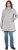 Ulla Popken HYPRAR Melange Softshell Jacket Grey Melange - Jassen - 