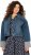 Ulla Popken Wide Cuff Denim Jacket Blue Denim - Jassen - 
