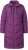 Ulla Popken HYPRAR Longline Water Repellent Jacket Plum - Jassen - 