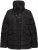Ulla Popken Quilted Puffer Coat Black - Jassen - 