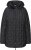 Ulla Popken HYPRAR Channel Quilted Jacket Black - Jassen - 