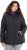 Ulla Popken HYPRAR Channel Quilted Jacket Black - Jassen - 