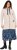 Ulla Popken Oversized Teddy Plush Heart Detail Jacket Pebble Grey - Jassen - 