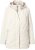 Ulla Popken Long Triple Function Softshell Jacket Natural White - Jassen - 