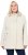 Ulla Popken Long Triple Function Softshell Jacket Natural White - Jassen - 