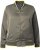 Ulla Popken Reversible Leopard Print College Collar Jacket Olive Grey - Jassen - 