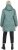 Ulla Popken HYPRAR Drawstring Waist Parka Grey Green - Jassen - 