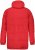 JAY-PI Warm Quilted Parka Dual Function Windproof and Water Repellent Red - Jassen - Grote Maten Herenjassen