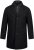 JP1880 Coat Wool Blend Quilted Black - Jassen - Grote Maten Herenjassen