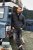 JP1880 Jacket Quilted Stand-up Collar Black - Jassen - Grote Maten Herenjassen