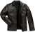 JP1880 Leather Jacket Soft Lamb Nappa Dark Brown - Jassen - Grote Maten Herenjassen