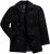 JP1880 Caban Short Double-breasted Overcoat Navy - Jassen - Grote Maten Herenjassen