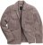 JP1880 Leather Jacket Lamskin Suede Grey - Jassen - Grote Maten Herenjassen