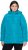 Ulla Popken Quilted Water Repellent Jacket Turquoise - Jassen - 