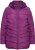 Ulla Popken Quilted Water Repellent Jacket Dark Purple - Jassen - 
