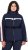 Ulla Popken Triple Function Racing Stripe Jacket Navy - Jassen - 