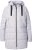 Ulla Popken HYPRAR Wave Quilted Water-Repellent Jacket Off-White - Jassen - 