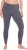 Ulla Popken Basic Stretch Knit Ankle Length Leggings Dark Grey - Jeans & Broeken in Grote Maten – Plus Size - 