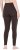 Ulla Popken Basic Stretch Knit Ankle Length Leggings Pine Brown - Jeans & Broeken in Grote Maten – Plus Size - 