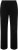 Ulla Popken Bootcut Elastic Waist Cotton French Terry Sport Pants Black - Jeans & Broeken in Grote Maten – Plus Size - 