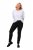 Ulla Popken Denim Look All Elastic Pocket Sienna Jeggings Black - Ulla Popken - Ulla Popken Plusmode voor Dames