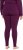 Ulla Popken Quick Dry Moisture Wicking Stretch Ski Leggings Grape Red - Jeans & Broeken in Grote Maten – Plus Size - 