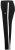 Ulla Popken Side Stripe Adjustable Drawstring Waist Joggers Black - Jeans & Broeken in Grote Maten – Plus Size - 