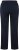 Ulla Popken Side Stripe Adjustable Drawstring Waist Joggers Navy - Jeans & Broeken in Grote Maten – Plus Size - 