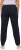 Ulla Popken Side Stripe Adjustable Drawstring Waist Joggers Navy - Jeans & Broeken in Grote Maten – Plus Size - 