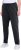 Ulla Popken Basic Drawstring Elastic Waist Cotton Blend Joggers Black - Jeans & Broeken in Grote Maten – Plus Size - 
