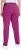 Ulla Popken Basic Drawstring Elastic Waist Cotton Blend Joggers Berry - Jeans & Broeken in Grote Maten – Plus Size - 