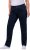 Ulla Popken Mony Elastic Waist Zip Pocket Jeans Dark Blue Denim - Jeans & Broeken in Grote Maten – Plus Size - 