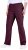 Ulla Popken Bengaline Elastic Waist Thermal Pants Aubergine - Jeans & Broeken in Grote Maten – Plus Size - 