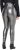 Ulla Popken Metallic Faux Leather Leggings Silver - Jeans & Broeken in Grote Maten – Plus Size - 