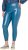 Ulla Popken Metallic Faux Leather Leggings Teal - Jeans & Broeken in Grote Maten – Plus Size - 