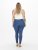 Only Carmakoma Thunder Life Skinny Fit Jeans Blue - Skinny - 