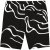 JP1880 Bermuda Shorts Soft Viscose All-over Print Black - Shorts - Grote Maten Korte Broeken Heren