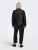 Only Carmakoma Robber Leather Jacket Black - Leren jassen - 
