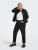 Only Carmakoma Robber Leather Jacket Black - Leren jassen - 