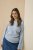 Kaffe Curve Jina Knit Pullover Powder Blue Melange - Gebreide truien - 