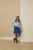 Kaffe Curve Jina Knit Pullover Powder Blue Melange - Gebreide truien - 