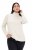 Ulla Popken Basic Long Sleeve Slim Fit Turtleneck Natural - Sweaters & hoodies - Warme Sweaters, Hoodies & Truien