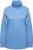 Ulla Popken Basic Long Sleeve Slim Fit Turtleneck Light Cornflower - Sweaters & hoodies - 