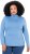 Ulla Popken Basic Long Sleeve Slim Fit Turtleneck Light Cornflower - Sweaters & hoodies - 
