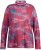 Ulla Popken Graphic Print Recycled Polyester Quick Dry Stretch Top Salsa Red - Bedrukte T-shirts voor dames - 