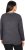 Ulla Popken Cold Dyed Sequined Heart Long Sleeve Tee Asphalt - Bedrukte T-shirts voor dames - 