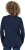 Ulla Popken Metallic Graphic Holiday Tee Navy - Bedrukte T-shirts voor dames - 