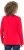 Ulla Popken Metallic Graphic Holiday Tee Salsa Red - Bedrukte T-shirts voor dames - 